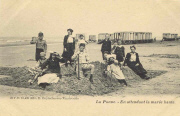 La Panne. En attendant la mar�e haute