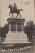 Liège-Statue de Charlemagne par Jehotte