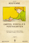 Rostenne 1977 Cartes postales anciennes, Catalogue international, première année