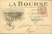 Bruxelles. La bourse 1893