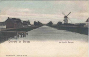 Environs de Bruges,Le canal à Damme