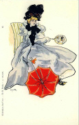 Femme à l’ombrelle (J. Villon)