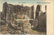 Ruines de Franchimont, cour d'honneur
