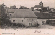 Environs de Chimay. Moulin et Eglise de Forges