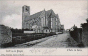Environs de Bruges - L'Eglise de Damme