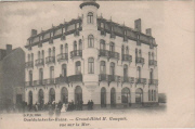 OOSTDUINKERKE-Bains. Grand Hôtel H. Gauquié, vue sur la mer (*)