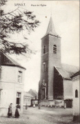 Sirault. Place de l'Eglise