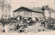 La Place Cockerill, la Poste et l'Ancienne Halle Centrale