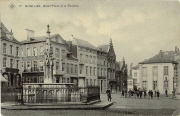 Nivelles. Grand'Place et la Fontaine