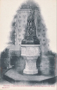 Eeklo. L'Eglise décanale St-Vincent, les Fonts baptismaux (M. Zens)