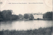 Environs de Ciney-Emptinne. Par et Château de Fontaine.