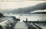 Cheratte. Bords de la Meuse au Passage d'Eau