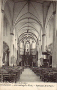 Cruyshautem. - Inwending der Kerk - Intérieur de l'Eglise