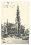Bruxelles. Grand Place,Hôtel de Ville
