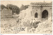 Diedenhofen.  das Schleifen der Festung beim Luxemburger Thor - Thionville, Démantèlement de la Forteresse près de la porte de Luxembourg
