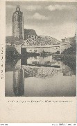AUDENAERDE. Le Pont de Fer et l'Eglise Ste Walburge