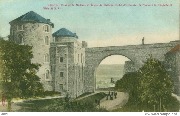 Le pont de la Médiane II, et les restes du Château féodal des Comtes de Namur à la Citadelle II.