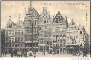 Anvers. Maisons des Corporations de la Grand'Place