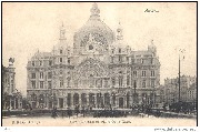 Anvers.Gare Centrale(Juin 1903) et Entree du Jardin Zoologique