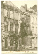 Bombardement 8-9oct 1914 Kasteelpleinstraat Rue de l’Esplanade