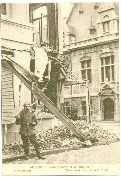 Bombardement 8-9oct 1914 Stallestraat (Berchem) Rue de la Station