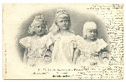 Les Princesses Marie-Antoinette,Stéphanie et le Prince Albert de Hohenzollern