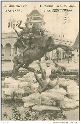 Exposition Universelle 1913, Le Monument du cheval Bayard et des quatre  fils Aymon