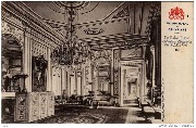 Palais Royal de Bruxelles. Le Salon Blanc (Salon des audiences officielles de S.M. le  Roi)