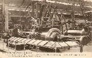 Société des ateliers de construction de J J Gilain à Tirlemont. Machine d'extraction pour la soc. des charbonnages de Sacré-Madame  (Expo Liège 1905)