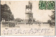 Metz. Kaiser Wilhelm Denkmal auf der Esplanade