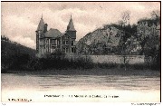 Profondeville. La Meuse et le Château de Fresne