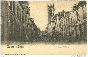 Environs de Bruges, Une rue à l'Ecluse