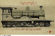Chemins de fer de l'Etat Belge Locomotive (type anglais) à 4 roues accouplées et à bogie, pour trains express