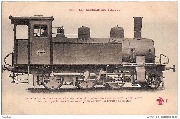 Type de locomotive-tender à 6 roues accouplées pour trains mixtes (terrain accidenté)