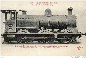 Chemins de fer de l'Etat Belge Locomotive à 6 roues accouplées et à bogie, pour trains de marchandises