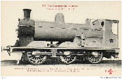 Chemins de fer de l'Etat Belge Locomotive à 6 roues accouplées pour trains de marchandises rapides Construite pa la Société Annonyme de St-Léonard à Liège