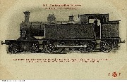 Chemins de fer de l'Etat Belge Locomotive à 4 roues accouplées, à bogie, essieu porteur arrière, pour trains de voyageurs