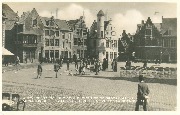 Oude Belgie-Zicht op de Groote Markt-Vieille Belgique-Vue de la Grand-Place