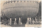 Grande Fête aérostatique du 3 Aout 1905. Le premier ballon militaire français