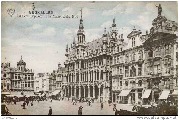 Bruxelles - La Grand'Place et la Maison du Roi