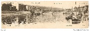 Liège. Panorama. La Meuse (Carte double)