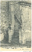 Souvenir de Bouillon. Intérieur du Château. - L'escalier de la cour d'honneur