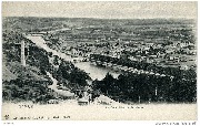 Namur. Le funiculaire de la Meuse