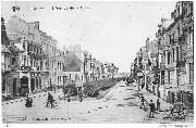 Ostende. L'Avenue de la Reine