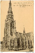 Bruxelles-Anderlecht Eglise St Pierre date du XVèsiècle,La nouvelle flèche est due à Van Ysendyck