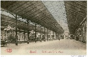 Gand. Intérieur de la Gare