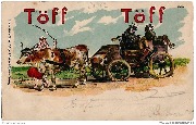 Töff Töff lithographie de l'éditeur allemand Burger et Ottille reprse par Marcovici