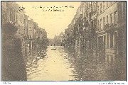 Liège Crue de la Meuse 1925-1926 Rue des Guillemins