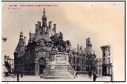 Anvers. Banque Nationale et Monument Léopold Ier