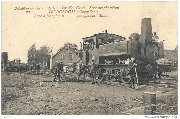 Hoogboom(Cappellen). Bataillon du chemin de fer 3èeme Cie Génie Spoorwegbataljon Gare - Statie 